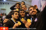 جشن قهرماني پارس جنوبي در ليگ برتر ووشو